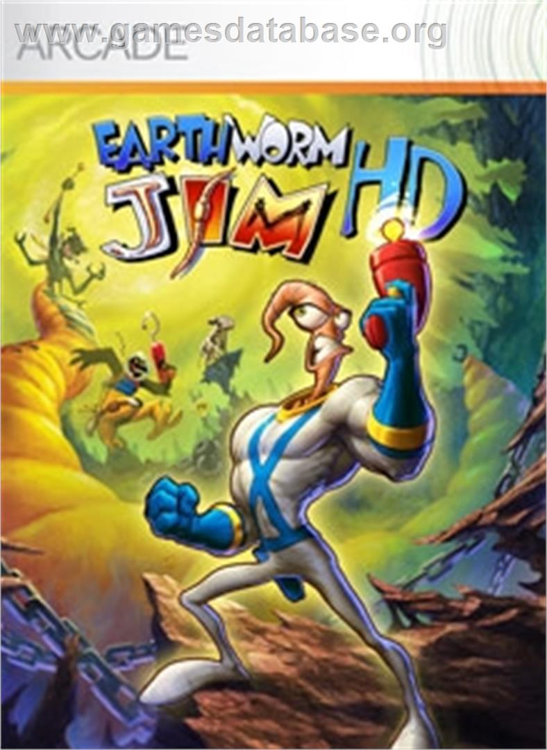 Earthworm Jim HD - Microsoft Xbox Live Arcade - Artwork - Box