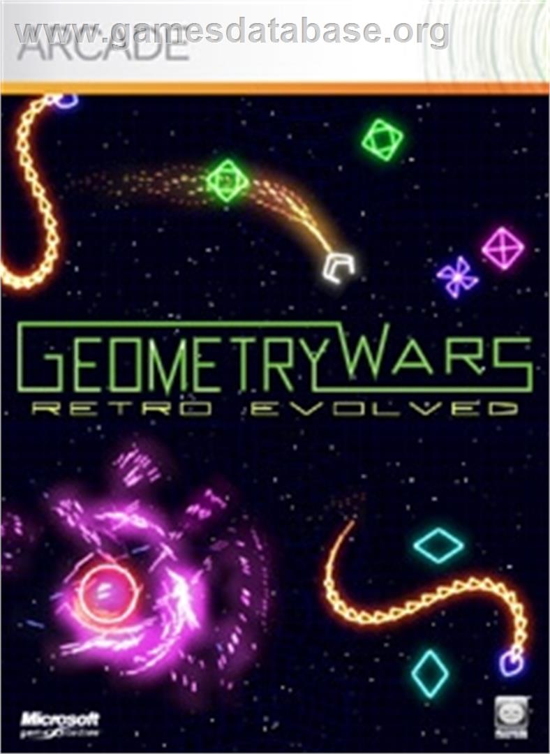 Geometry Wars Evolved - Microsoft Xbox Live Arcade - Artwork - Box