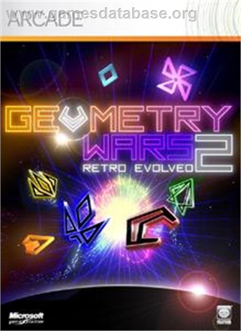 Geometry Wars Evolved² - Microsoft Xbox Live Arcade - Artwork - Box