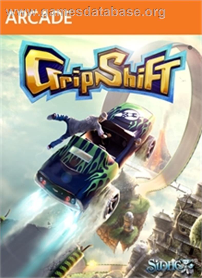 GripShift - Microsoft Xbox Live Arcade - Artwork - Box
