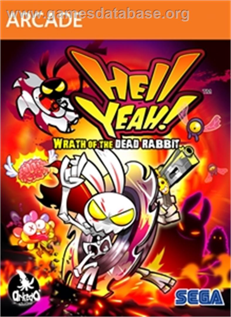HELL YEAH! Wrath of the Dead Rabbit - Microsoft Xbox Live Arcade - Artwork - Box