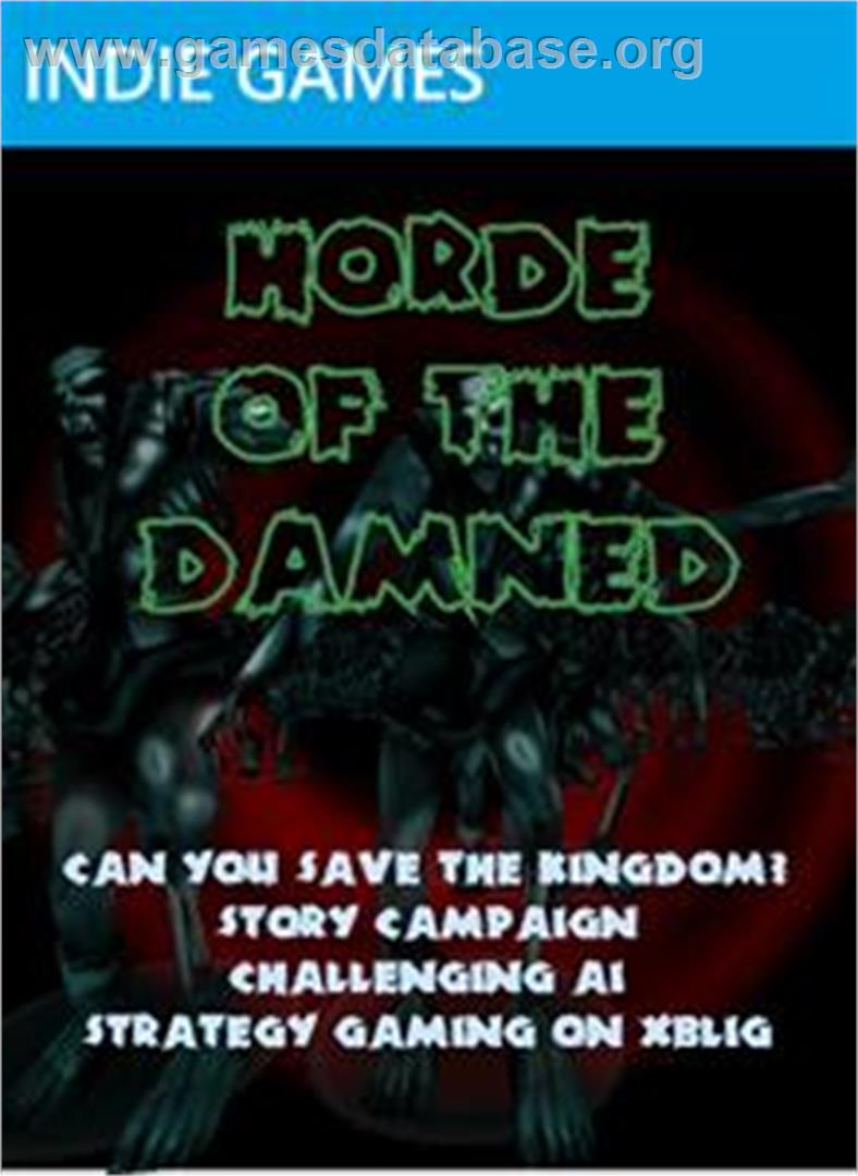 Horde of the Damned - Microsoft Xbox Live Arcade - Artwork - Box