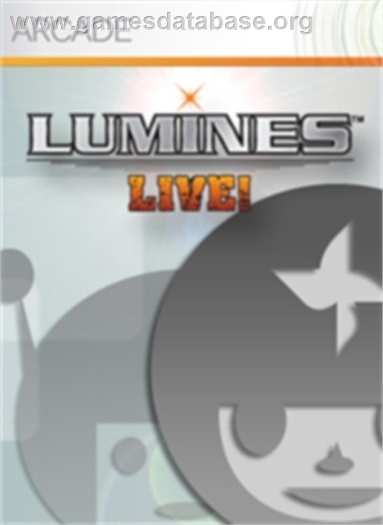 LUMINES LIVE! - Microsoft Xbox Live Arcade - Artwork - Box