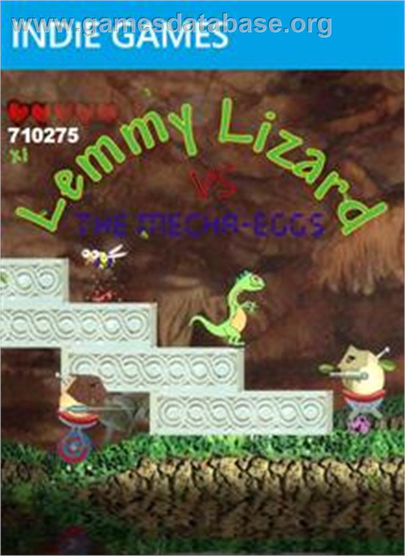 Lemmy Lizard vs The Mecha-Eggs - Microsoft Xbox Live Arcade - Artwork - Box