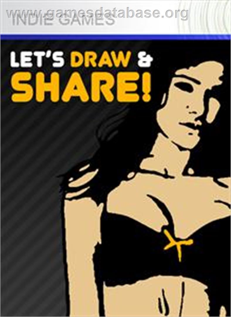 Let's Draw & Share! - Microsoft Xbox Live Arcade - Artwork - Box