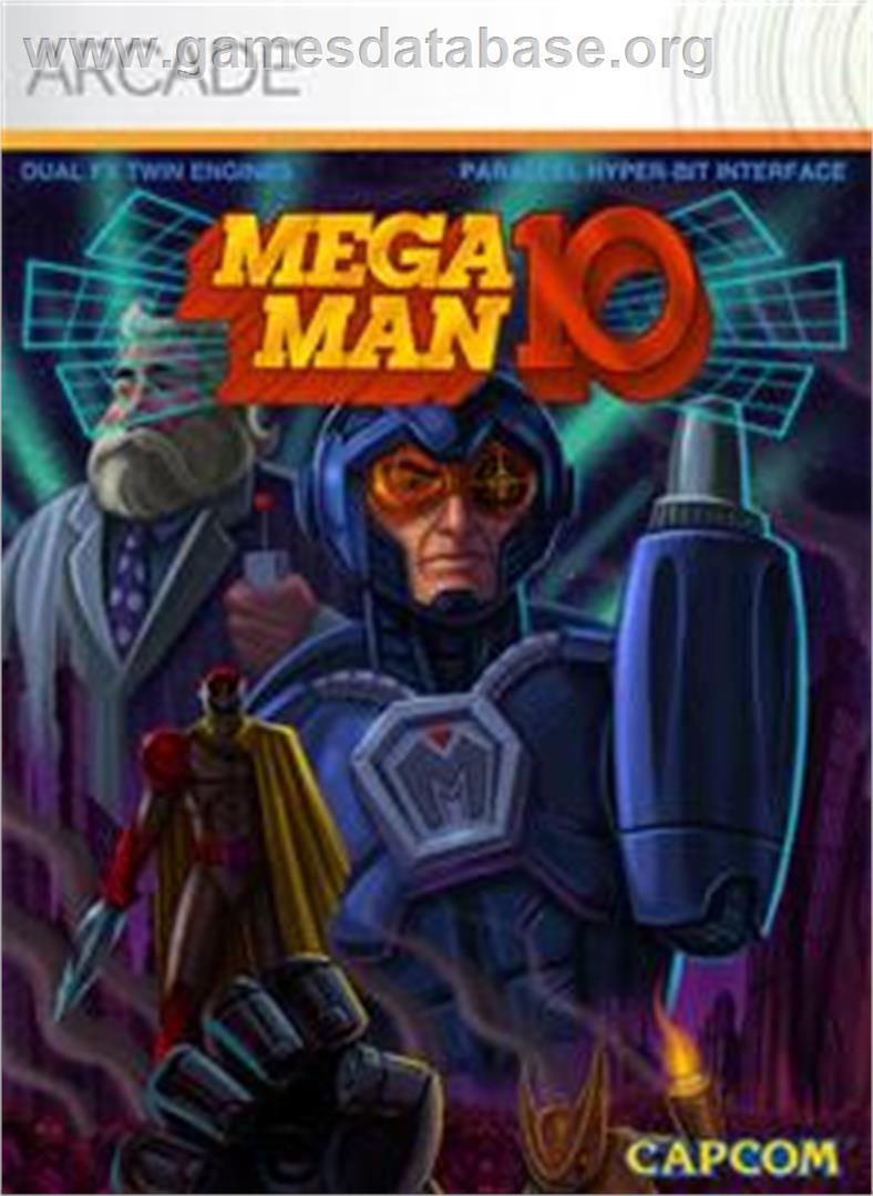 MEGA MAN 10 - Microsoft Xbox Live Arcade - Artwork - Box