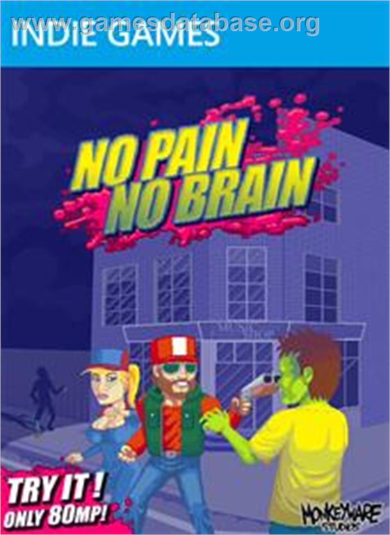 No Pain No Brain - Microsoft Xbox Live Arcade - Artwork - Box