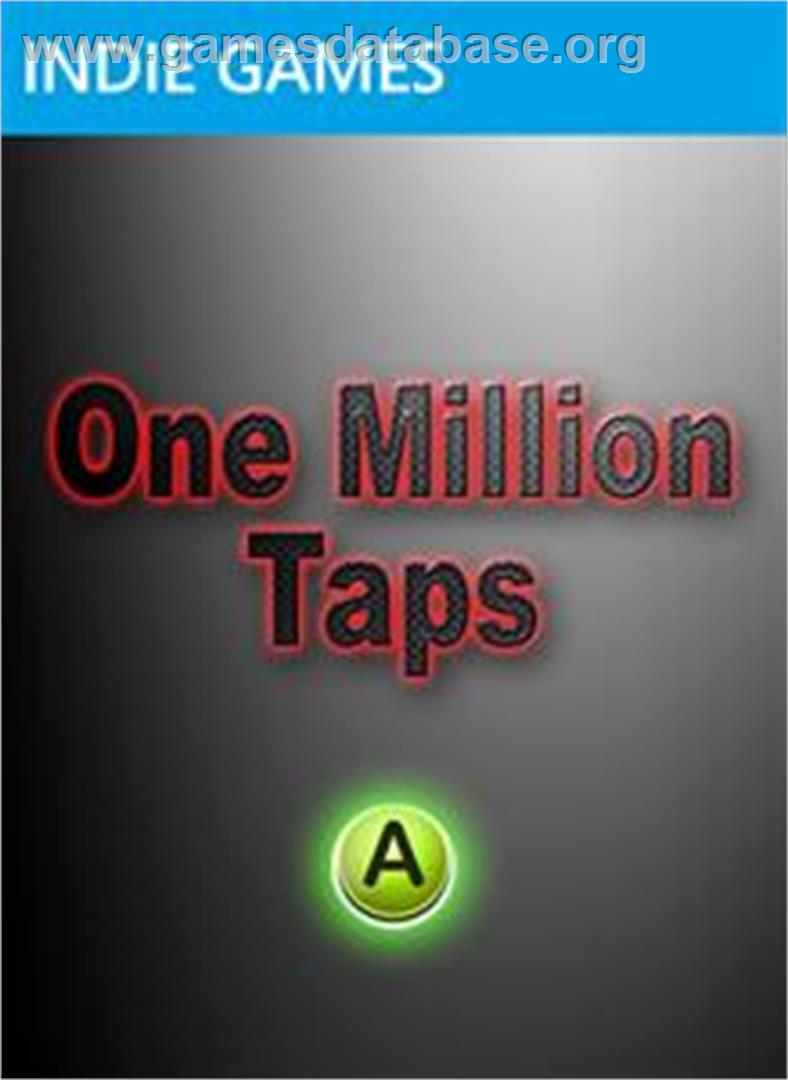 One Million Taps - Microsoft Xbox Live Arcade - Artwork - Box
