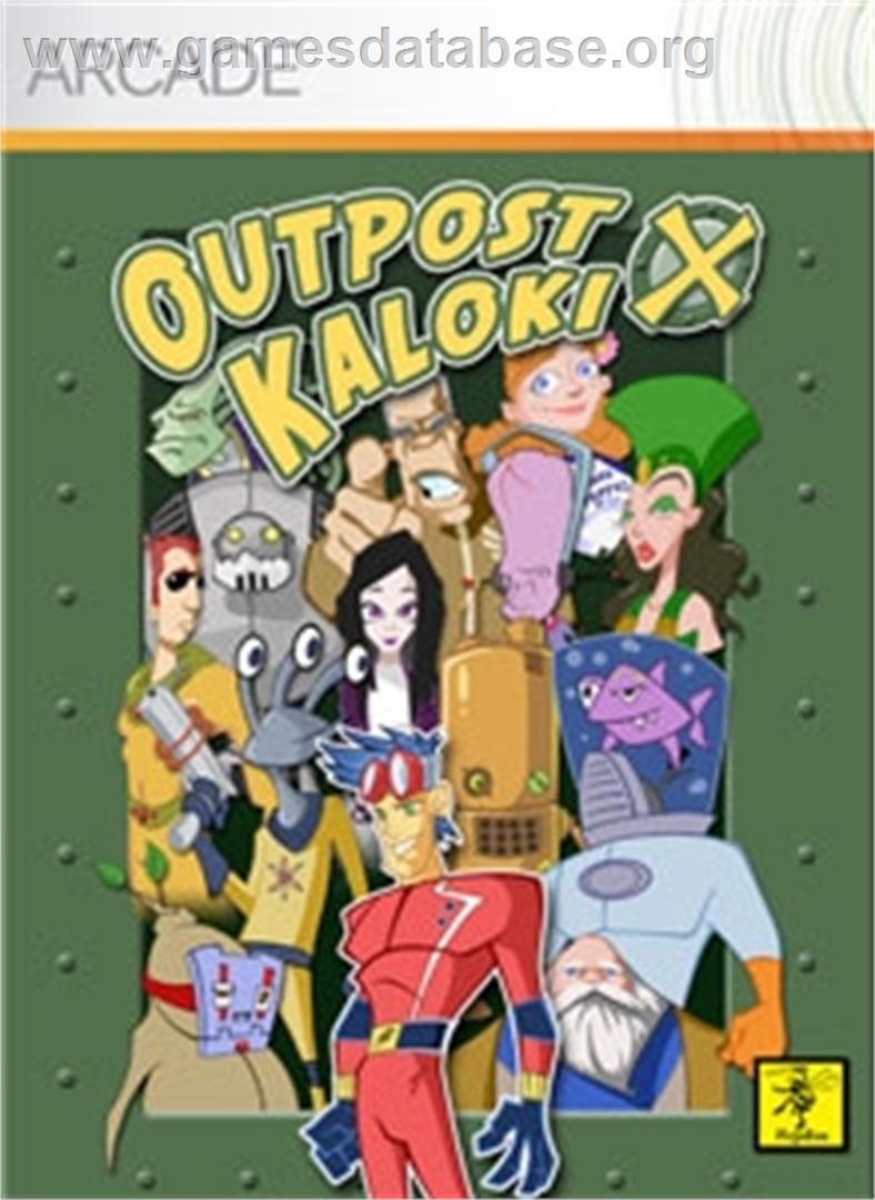 Outpost Kaloki X - Microsoft Xbox Live Arcade - Artwork - Box
