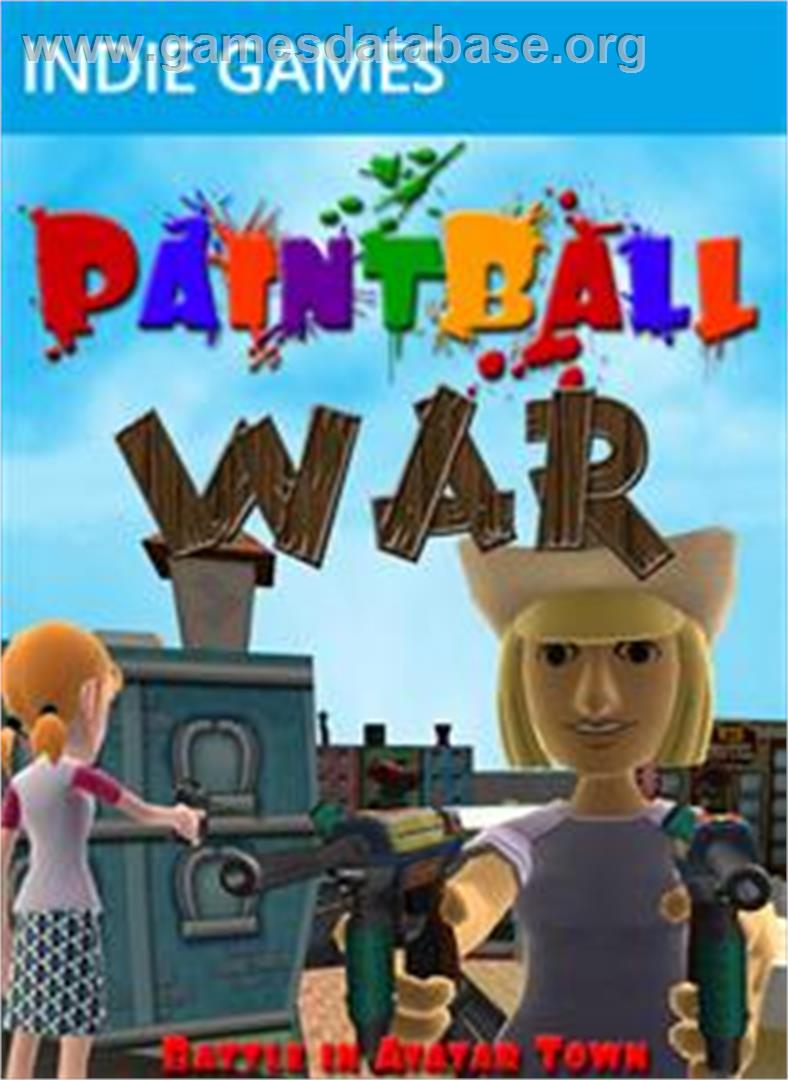 Paintball War - Microsoft Xbox Live Arcade - Artwork - Box