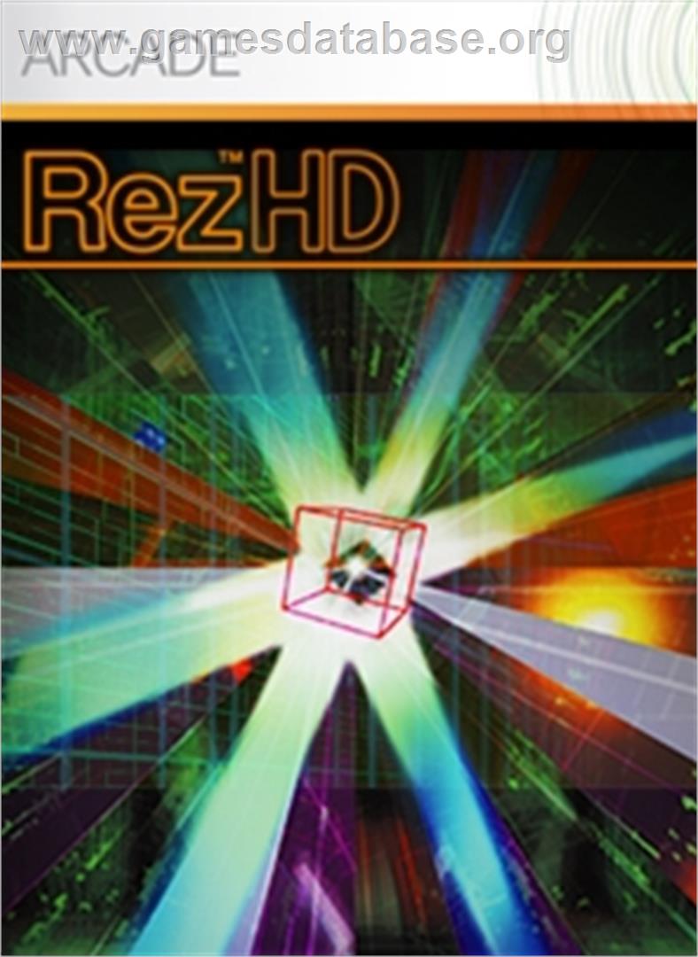 Rez HD - Microsoft Xbox Live Arcade - Artwork - Box