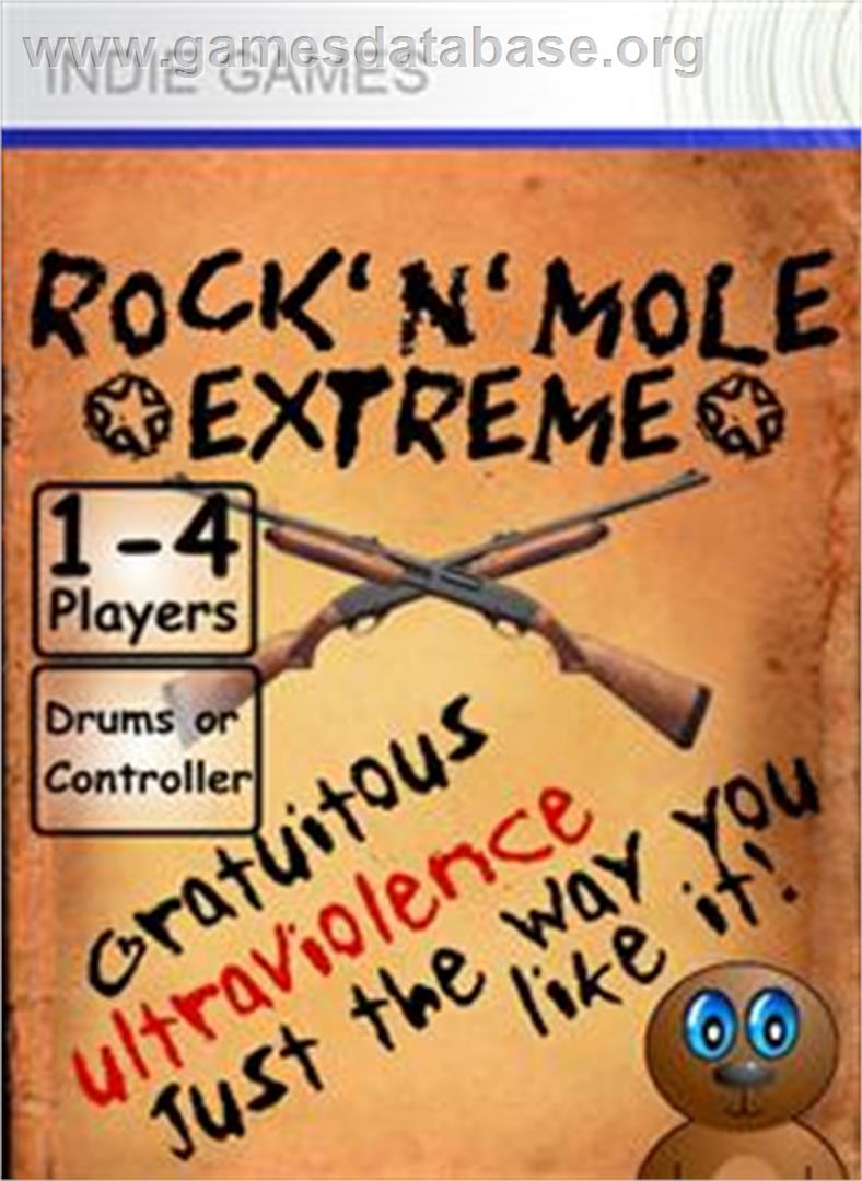 Rock 'n' Mole Extreme - Microsoft Xbox Live Arcade - Artwork - Box