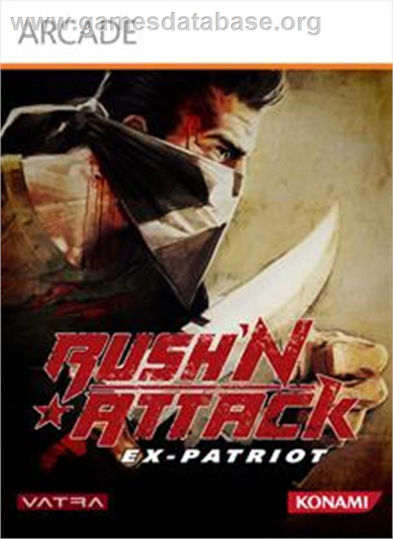 RushN Attack: Ex-Patriot - Microsoft Xbox Live Arcade - Artwork - Box