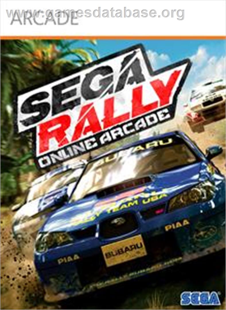 SEGA Rally Online Arcade - Microsoft Xbox Live Arcade - Artwork - Box