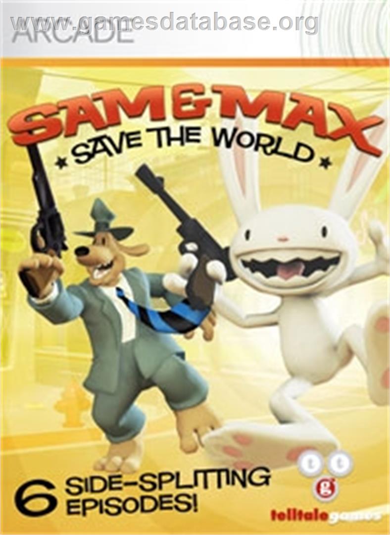 Sam&Max Save the World - Microsoft Xbox Live Arcade - Artwork - Box