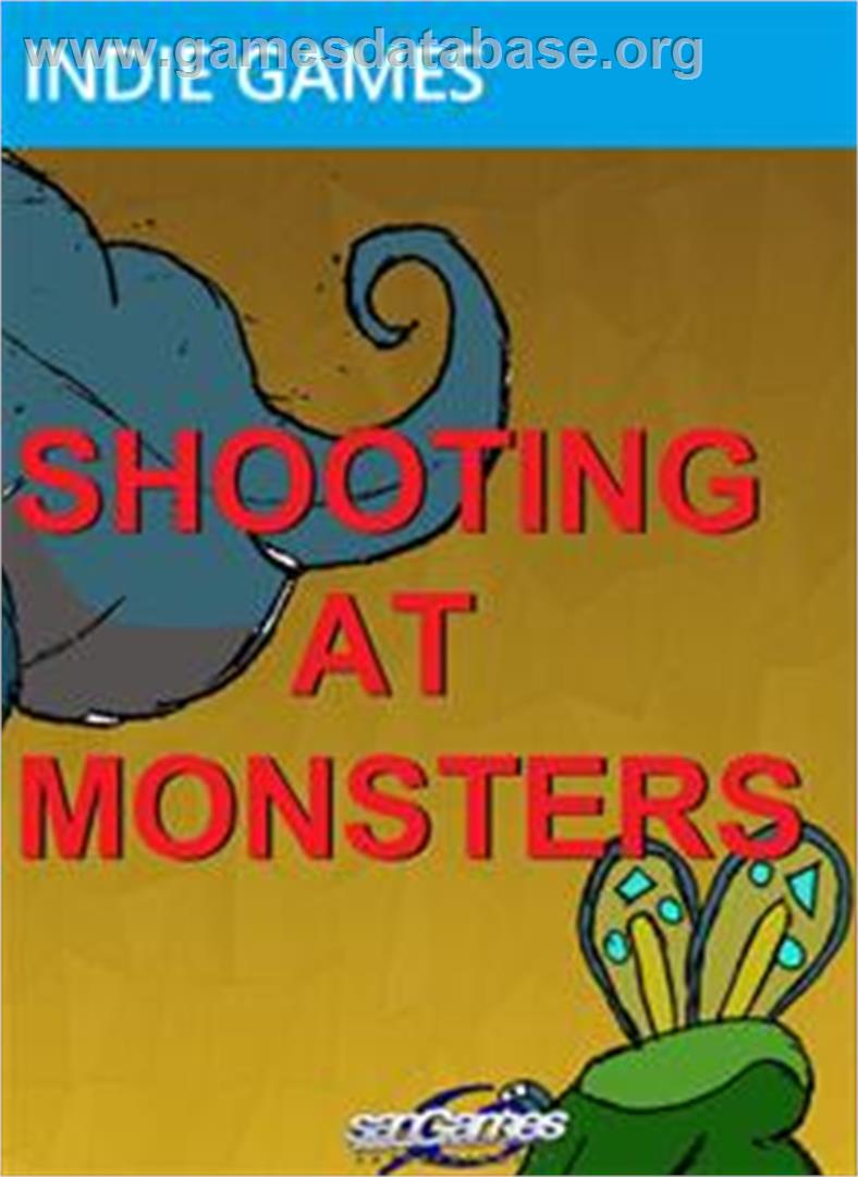 Shooting at Monsters - Microsoft Xbox Live Arcade - Artwork - Box