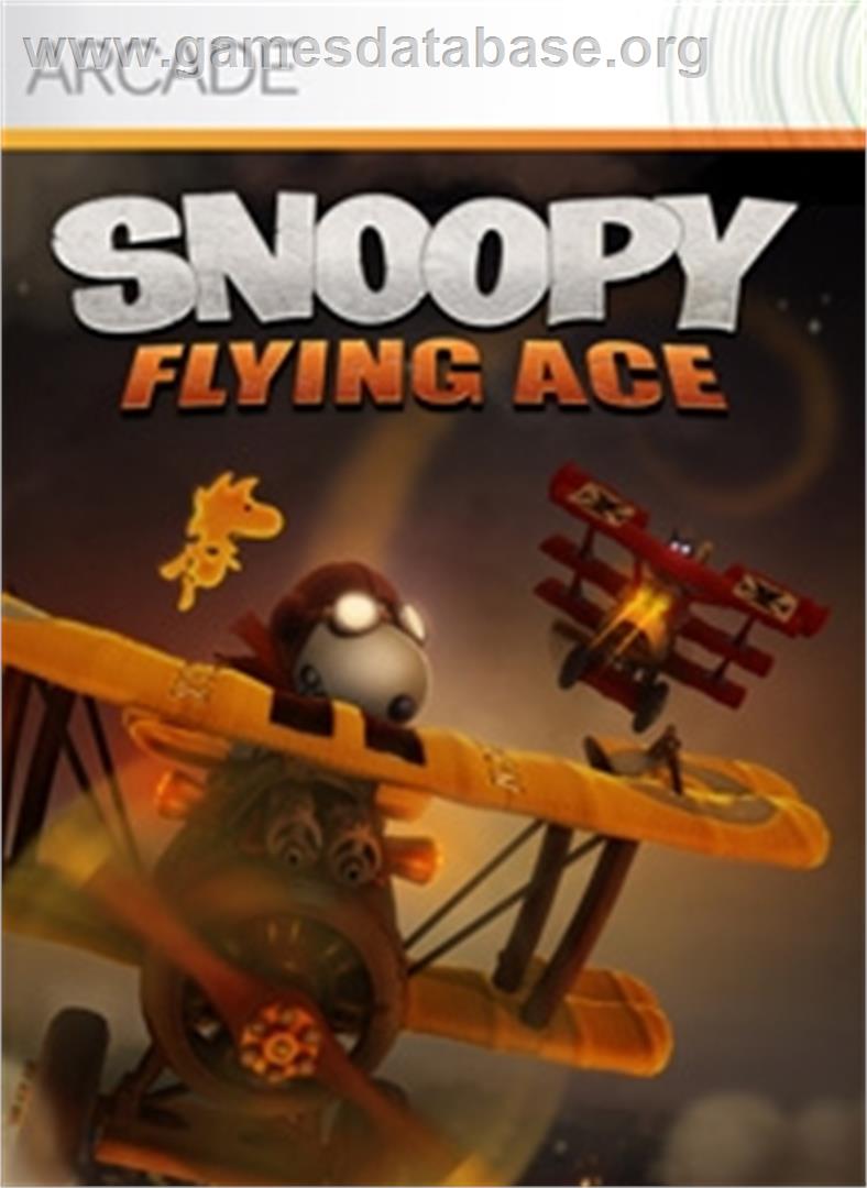 Snoopy Flying Ace - Microsoft Xbox Live Arcade - Artwork - Box