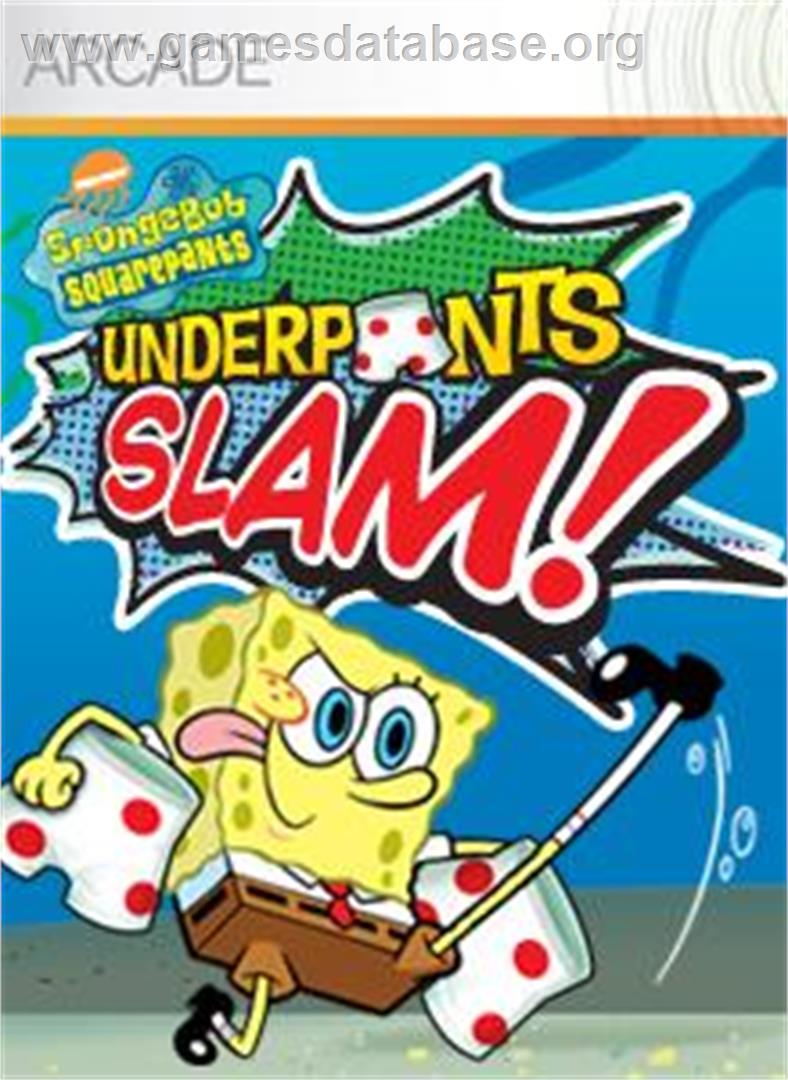 SpongeBob UnderPants! - Microsoft Xbox Live Arcade - Artwork - Box