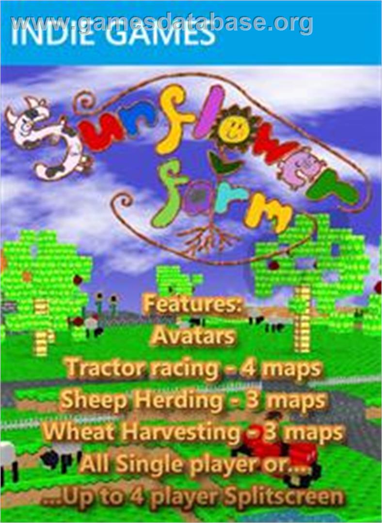 Sunflower farm - Microsoft Xbox Live Arcade - Artwork - Box