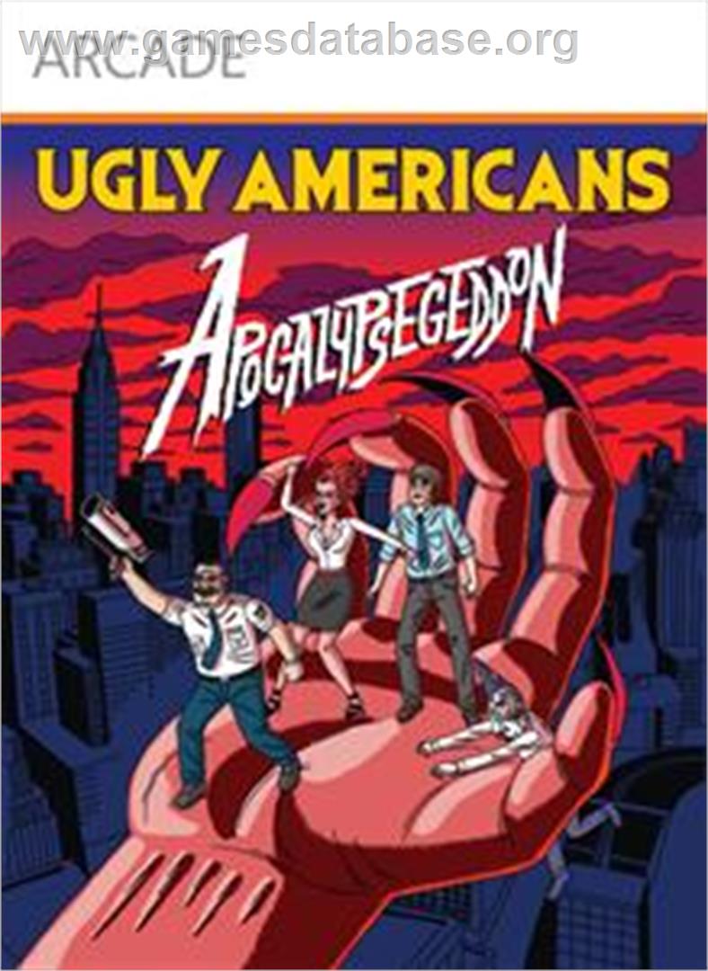 Ugly Americans: Apocalypsegeddon - Microsoft Xbox Live Arcade - Artwork - Box