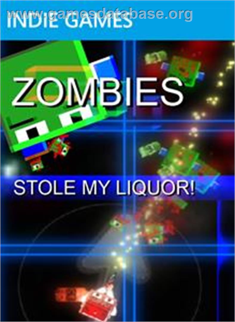ZOMBIES Stole My Liquor! - Microsoft Xbox Live Arcade - Artwork - Box