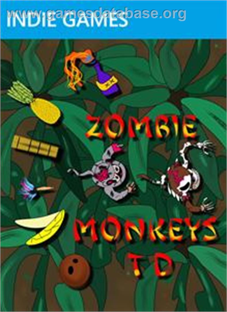 Zombie Monkeys TD - Microsoft Xbox Live Arcade - Artwork - Box