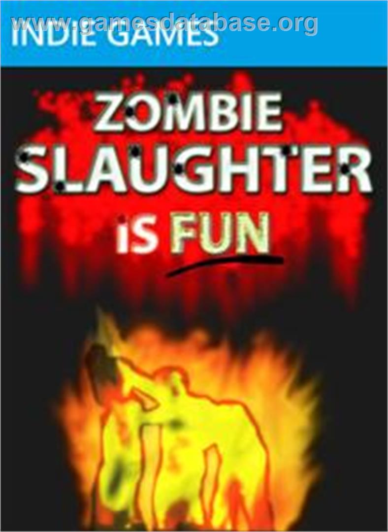 Zombie Slaughter Is Fun - Microsoft Xbox Live Arcade - Artwork - Box