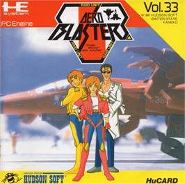 Box cover for Air Buster on the NEC PC Engine.