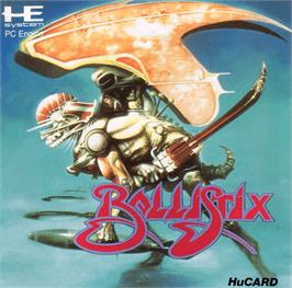 Box cover for Ballistix on the NEC PC Engine.