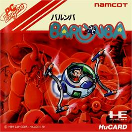 Box cover for Barunba on the NEC PC Engine.
