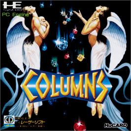 Box cover for Columns on the NEC PC Engine.