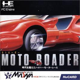 Box cover for Moto Roader on the NEC PC Engine.