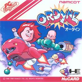 Box cover for Ordyne on the NEC PC Engine.
