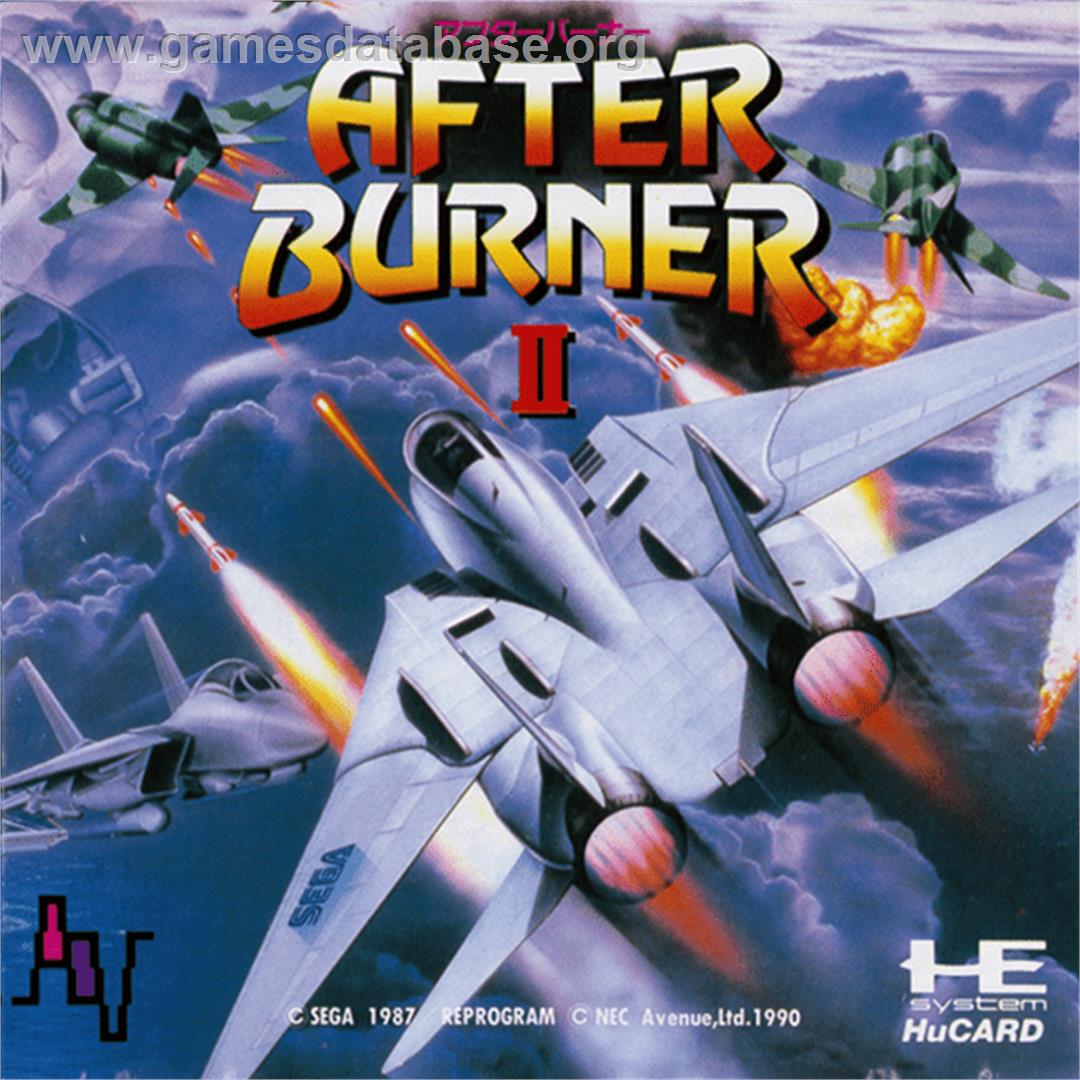 After Burner II - NEC PC Engine - Artwork - Box