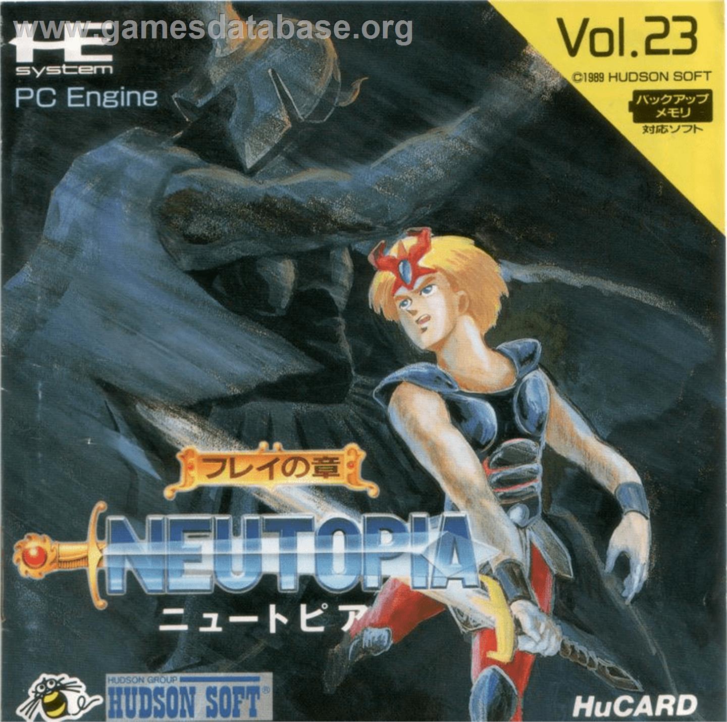 Neutopia - NEC PC Engine - Artwork - Box