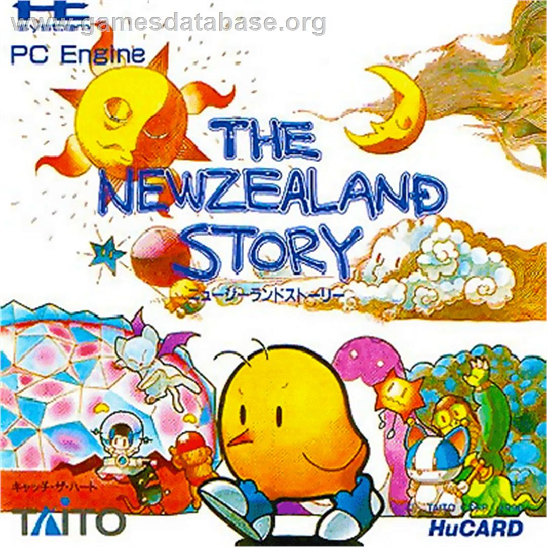 The New Zealand Story - NEC PC Engine - Artwork - Box