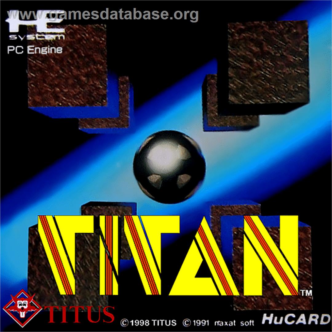 Titan - NEC PC Engine - Artwork - Box
