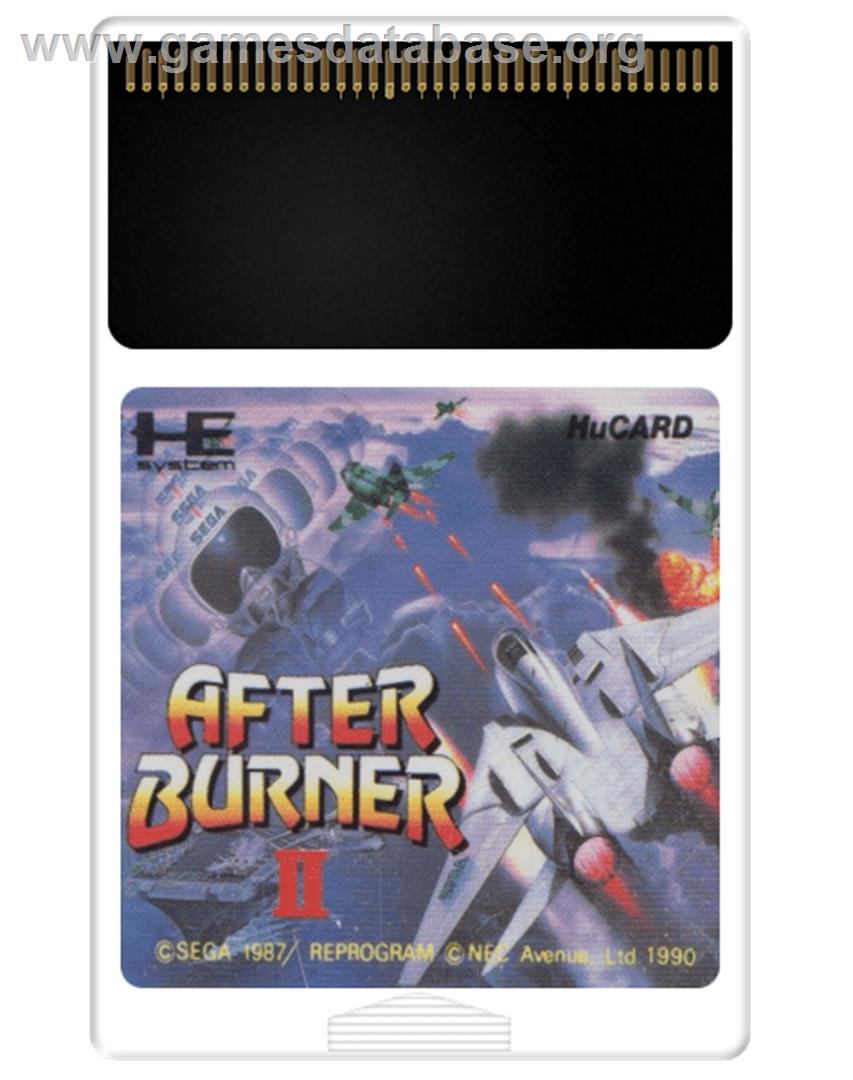 After Burner II - NEC PC Engine - Artwork - Cartridge