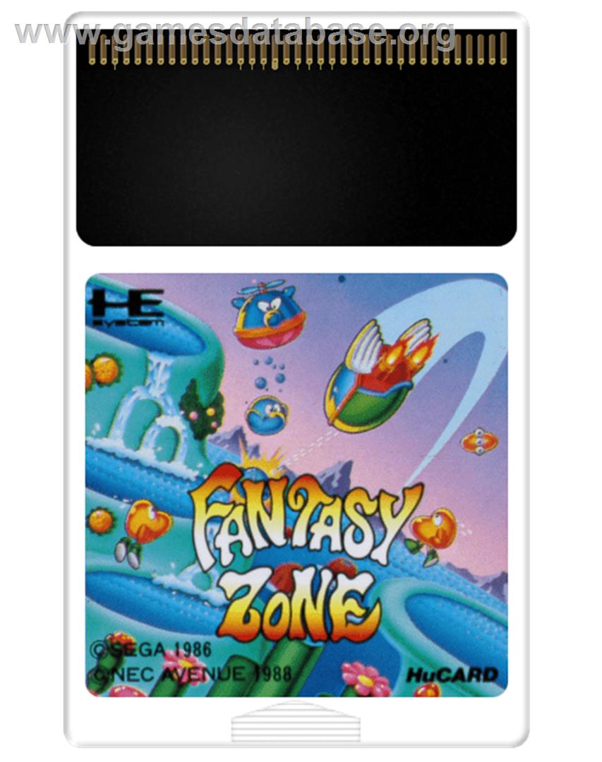 Fantasy Zone - NEC PC Engine - Artwork - Cartridge