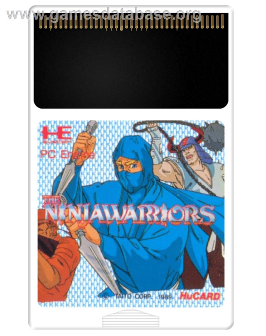 The Ninja Warriors - NEC PC Engine - Artwork - Cartridge