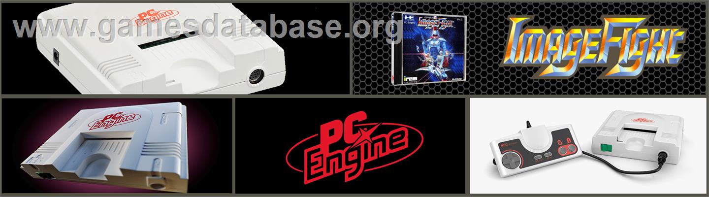 Image Fight - NEC PC Engine - Artwork - Marquee