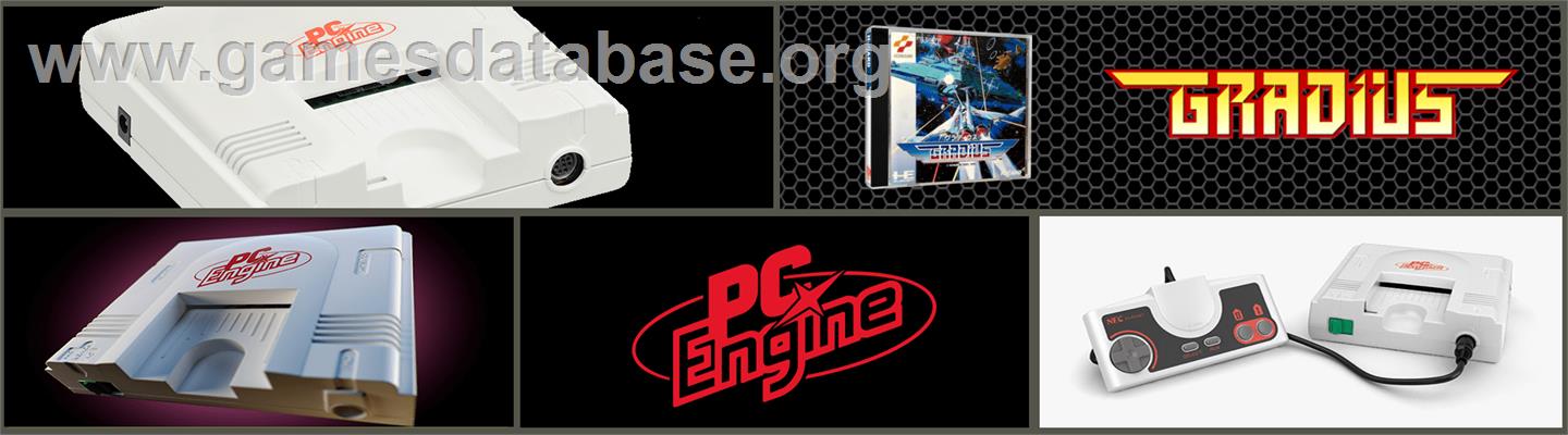 Parodius - NEC PC Engine - Artwork - Marquee