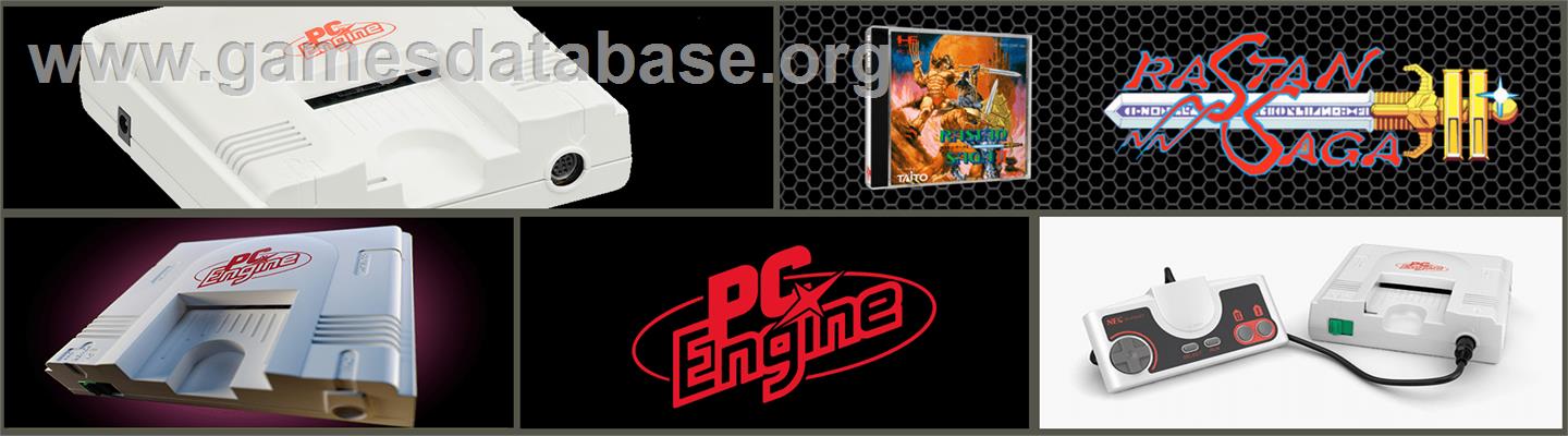 Rastan Saga 2 - NEC PC Engine - Artwork - Marquee