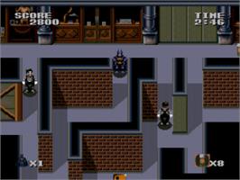 In game image of Batman: The Video Game on the NEC PC Engine.