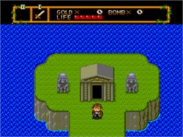 In game image of Neutopia on the NEC PC Engine.
