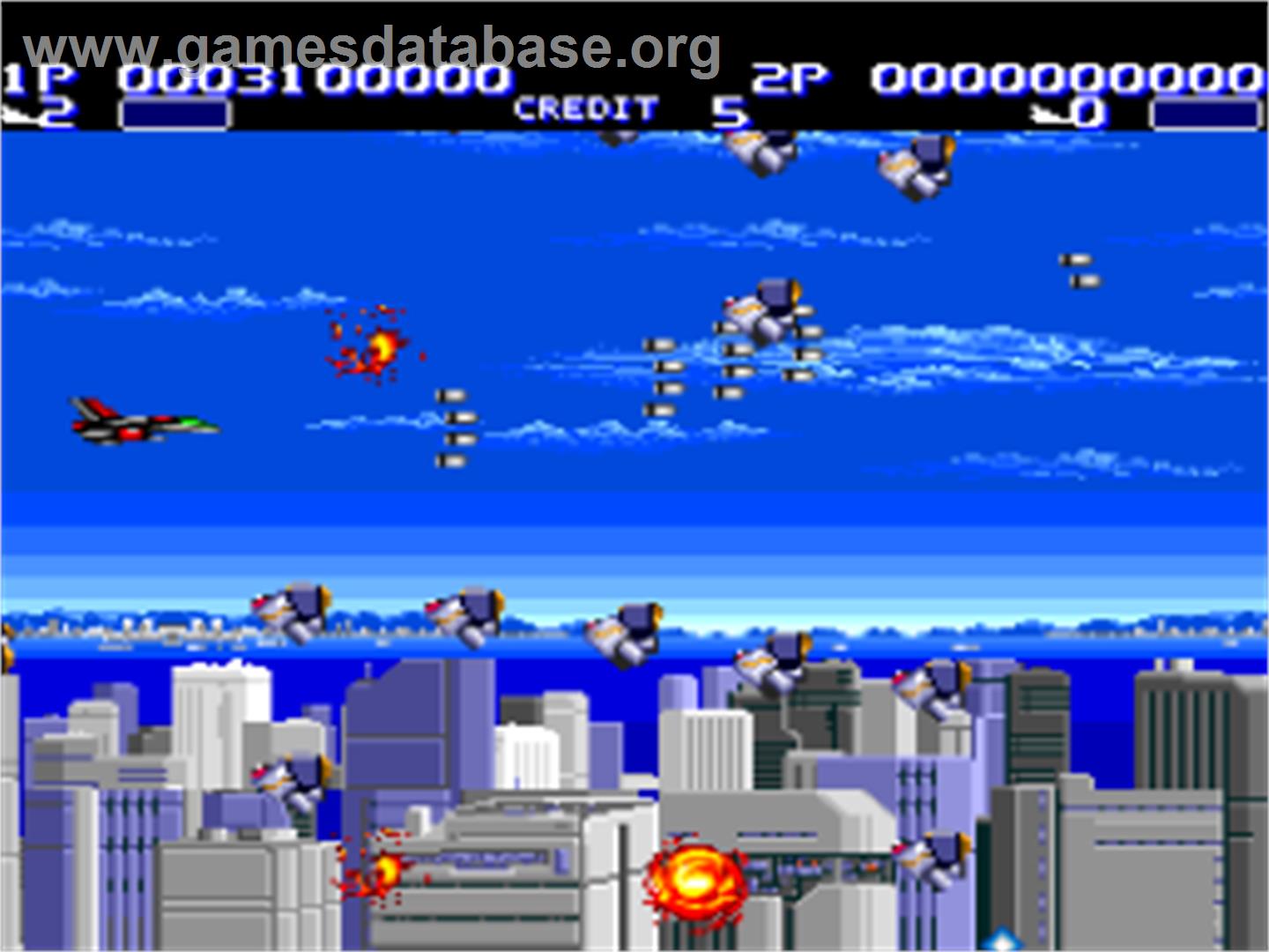 Air Buster - NEC PC Engine - Artwork - In Game