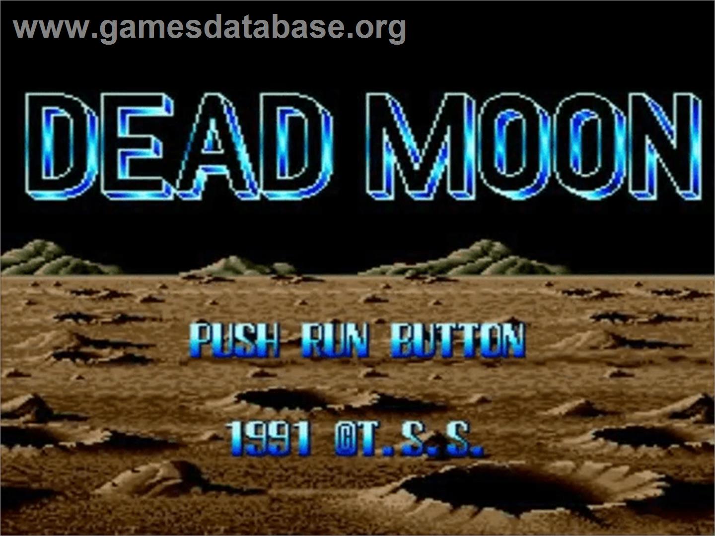 Dead Moon - NEC PC Engine - Artwork - Title Screen