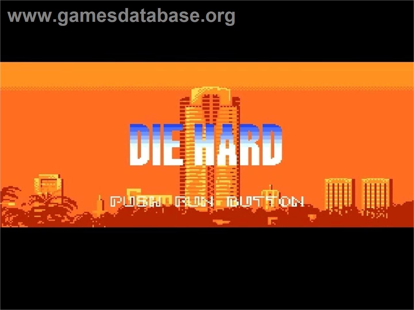 Die Hard - NEC PC Engine - Artwork - Title Screen
