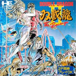 Box cover for Double Dragon II - The Revenge on the NEC PC Engine CD.
