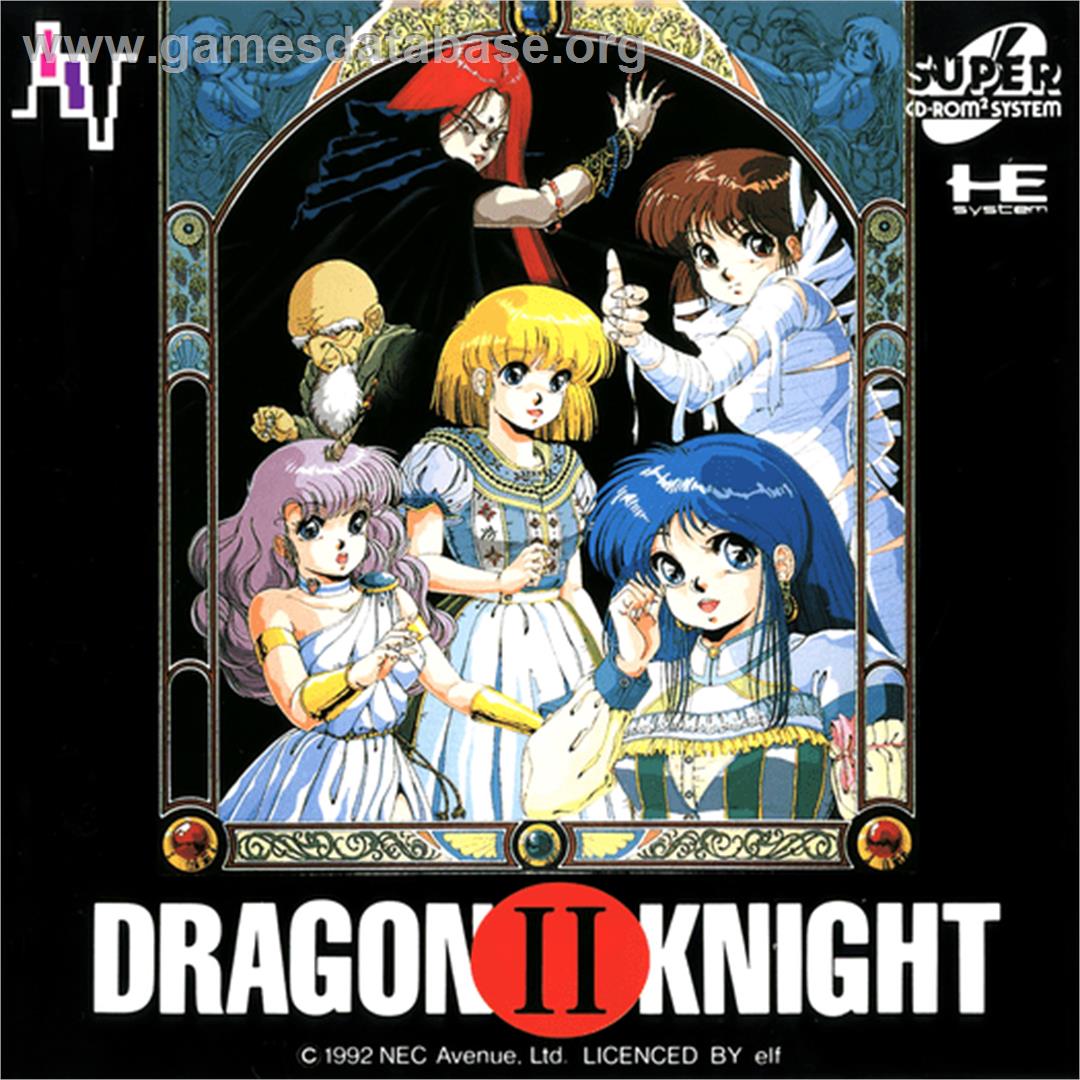 Dragon Knight 2 - NEC PC Engine CD - Artwork - Box